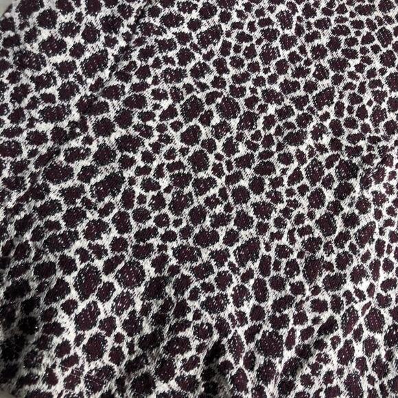 Anthropologie Akemi + Kin Leopard Print Retro Rockabilly Top XS - Picture 3 of 5